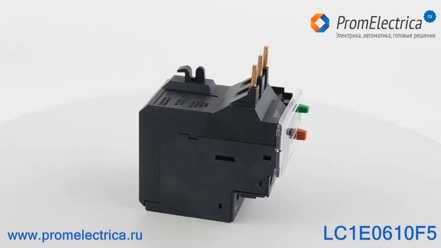 LC1E0610F5 Контактор 110 Вольт с тепловым реле, контакты 1НO, 6 Ампер, 400 Вольт, Schneider Electri смотреть онлайн