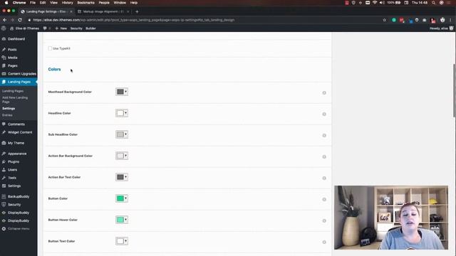 WordPress Landing Pages Plugin Settings смотреть онлайн