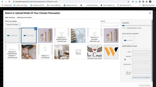 Cargar videos y archivos adjuntos a un curso de Tutor LMS смотреть онлайн