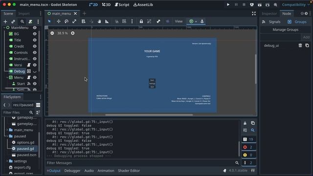 Godot Skeleton v1.1 Overview смотреть онлайн