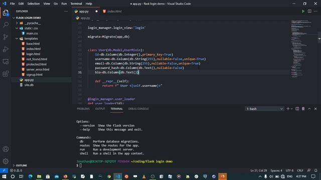 Learn Flask From Scratch 10  - Make Database Migrations With Flask-Migrate