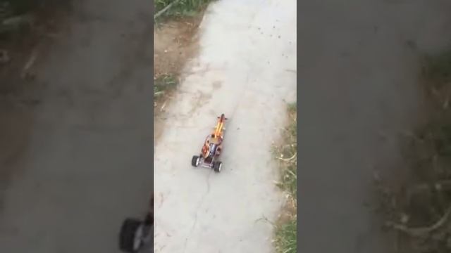 F1 Rc pan car prototype test. смотреть онлайн