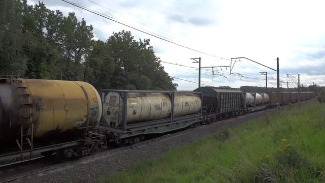 ВЛ10У-036 на перегоне Непецино - Яганово смотреть онлайн