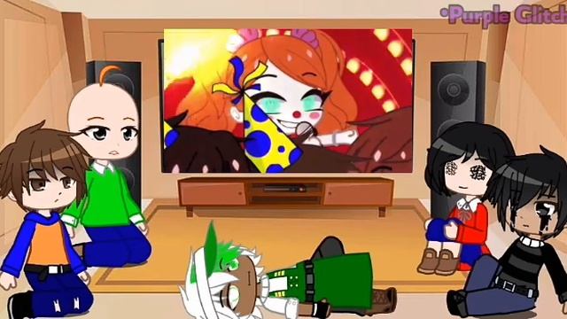 Baldi's basics react to FNaF memes || MY AU || Gacha Club || смотреть онлайн