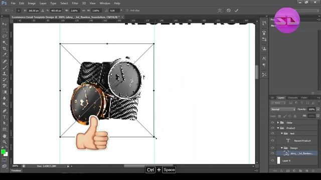E-commerce Email Template Design UI Design in Photoshop CS6 - UI Design Tutorial смотреть онлайн