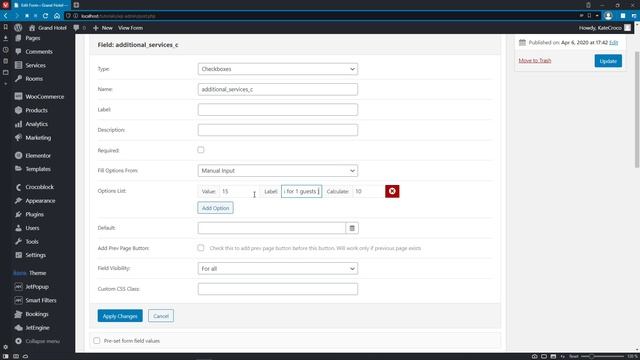 How To Create A Hotel Booking WordPress Website With Elementor & Crocoblock Dynamic Templates
