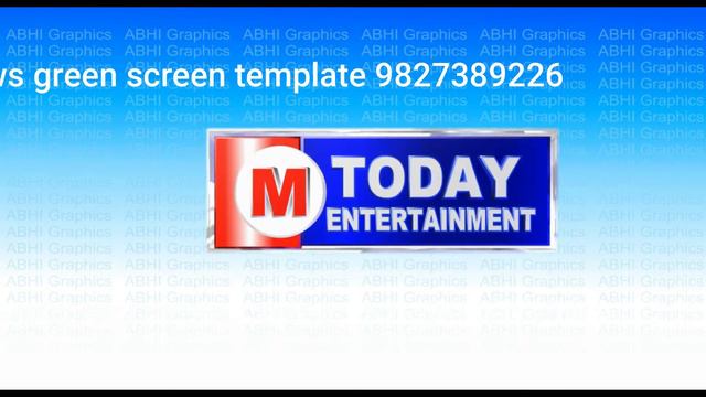 News logo HD Green screen effect animation | Abhi Graphics смотреть онлайн