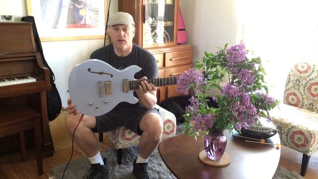 Daisy Rock Retro H Ice Blue Electric Guitar смотреть онлайн