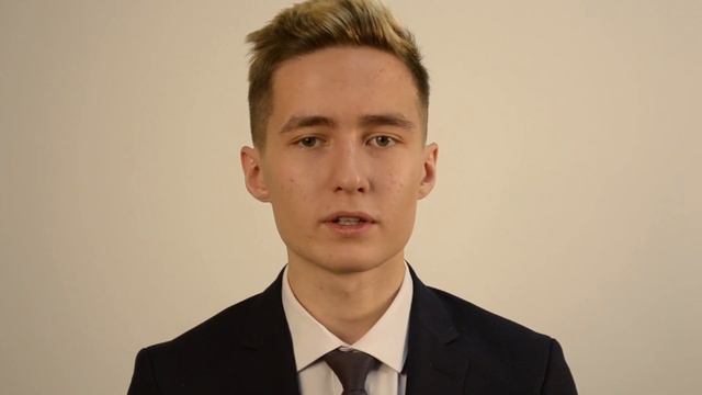 Поздравление с Днём учителя от учащихся 10Б класса