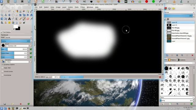 GIMP Earthlike Planet Texture смотреть онлайн