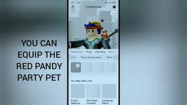 [PROMO CODE] How to get RED PANDA PARTY PET! [ROBLOX]