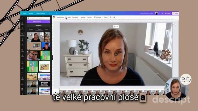 BZ video nahrání, střih || Canva смотреть онлайн