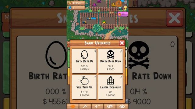 у нас уже SNAKE в игре Idle Tap Zoo смотреть онлайн