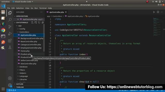 CodeIgniter 4 Tutorials | Difference Between Normal Controller & RESTful Controller | Must Know смотреть онлайн