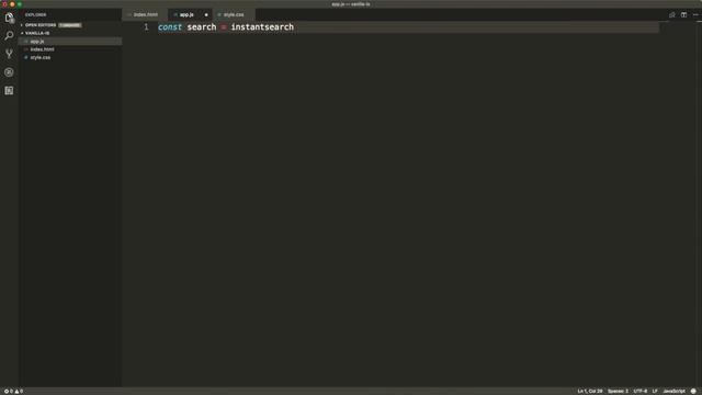 Build an instant search result page смотреть онлайн