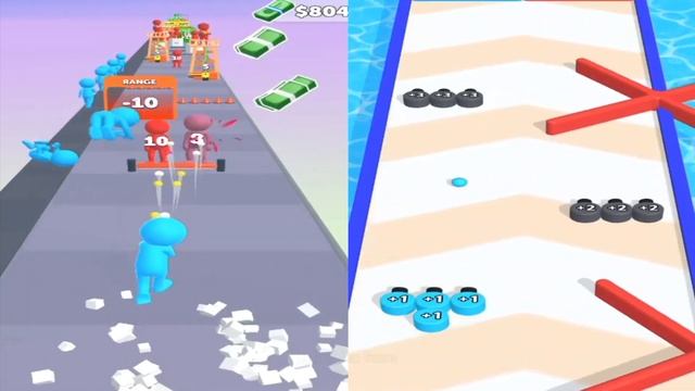 Crowd Busters ? Sticky Numbers Level Up - All Levels Gameplay Walkthrough ? (Android - iOS) ? смотреть онлайн
