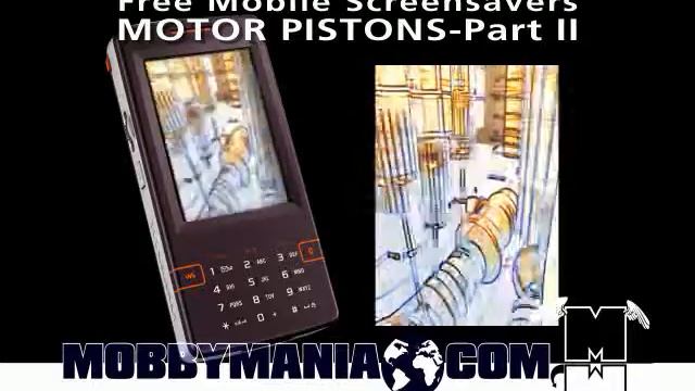 Motor Pistons 240x320 part II- Free Mobile Phone Screensaver смотреть онлайн