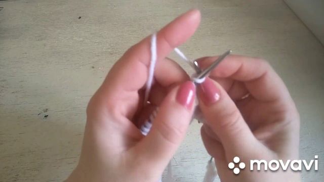 Вязание спицами. МК. Снуд в два оборота узором"Гиацинт". смотреть онлайн