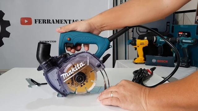 Lançamento Makita - Serra Marmore c/ coletor de pó Mod. 4100KB смотреть онлайн
