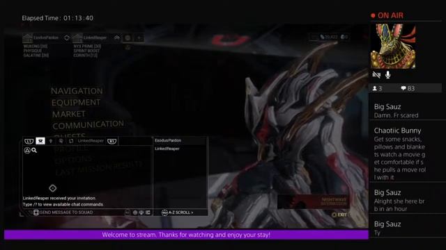 Warframe planet node grinding and resource farming. Completing main quests. смотреть онлайн