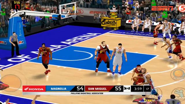 PBA2K20 ANDROID GAMEPLAY:SAN MIGUEL BEERMEN VS MAGNOLIA HOTSHOTS смотреть онлайн