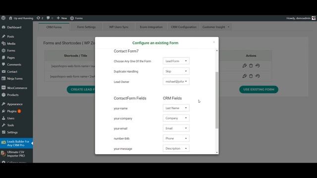 Contact Form7 to ZohoCRM - Leads Builder for CRM смотреть онлайн