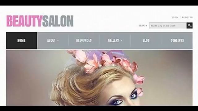 Preview White Beauty Salon Joomla Template by Butterfly TM смотреть онлайн