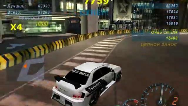 NFSU: Subaru Drifting DT6 смотреть онлайн