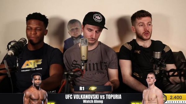 UFC 298 Volkanovski vs Topuria Watch Along | Live Fight Reactions