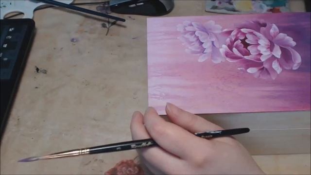 Роспись шкатулки, irishkalia смотреть онлайн