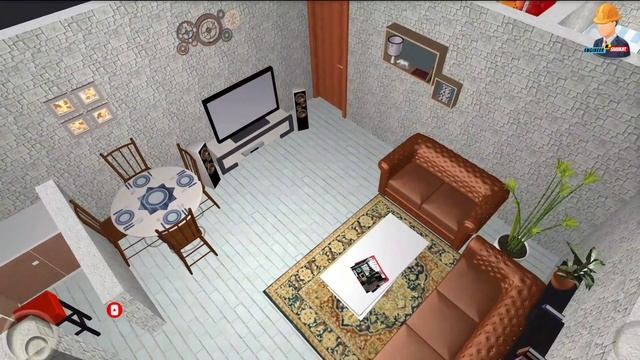 16x36 House Design 3BHK || 50 Gaj House Design || 16x36 House Plan || 3D Small Home Plan смотреть онлайн