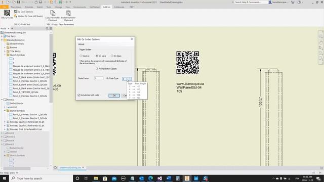 Qr Code application for Autodesk Inventor смотреть онлайн