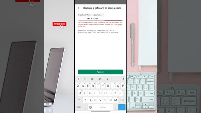 google gift card redeem problem solved | couldn't redeem code only used in where they were purchase смотреть онлайн