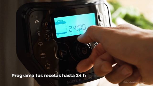 Olla GM H Deluxe Fry de 6 litros de capacidad con cabezal freidora aire y báscula смотреть онлайн