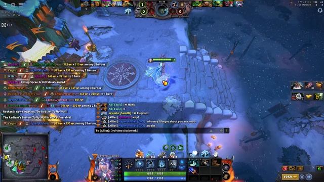 DIRETIDE 2022 - CRYSTAL MAIDEN Tactics (BLINK AND KILL) - Dota 2 смотреть онлайн