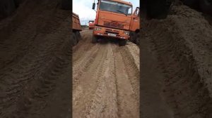 Застрял Маз ( Вездеход 6517)