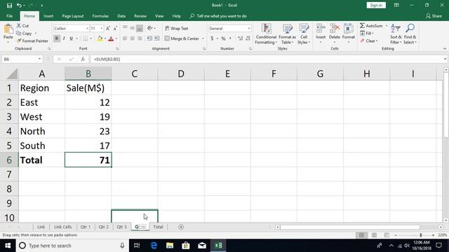 Excel Tutorial 73 - Linking Cells, Worksheets and Workbooks смотреть онлайн