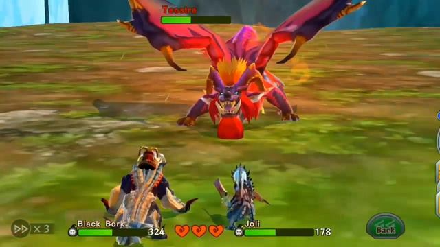 Goodest Bois vs A Spicy Teostra (Monster Hunter Stories iOS/Android) смотреть онлайн