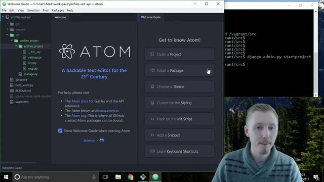 13 Create a new Django project & app смотреть онлайн