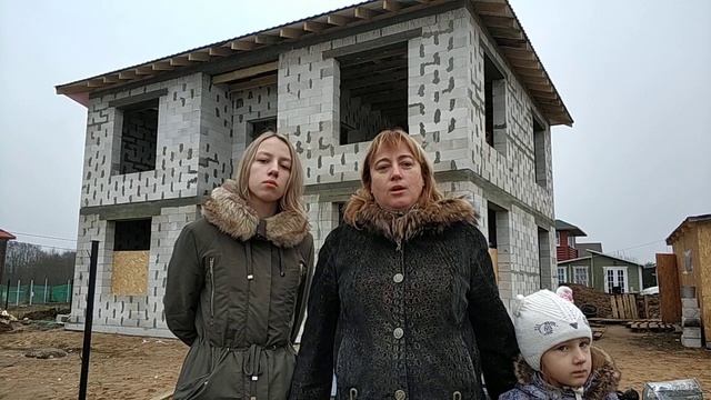 Отзыв о строительстве дома в два этажа из газоблоков в компании Монолит-домстрой