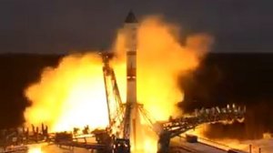 Космодром Плесецк (г. Мирный) Запуск ракеты..flv