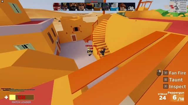 ARSENAL 1 VS 15... (ROBLOX) смотреть онлайн