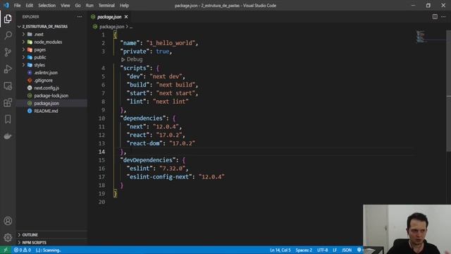 Curso Next.js: Estrutura de pastas e arquivos do Next - #03 смотреть онлайн