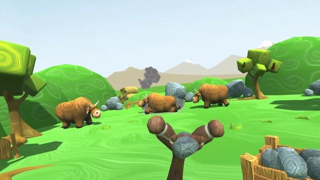 Slingshot Cowboy VR – Fun new VR game for kids and grown-ups смотреть онлайн