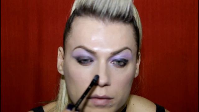Glam Rock makeup look! смотреть онлайн