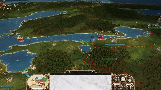 Empire. Total War. Королевство Швеция ч 18. Бессмертные русские. смотреть онлайн