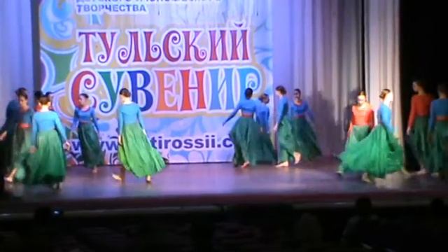 Народный ансамбль танца "ХОРОШЕЕ НАСТРОЕНИЕ". ПО ВАН ГОГУ "КРАСНЫЕ ВИНОГРАДНИКИ" смотреть онлайн