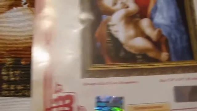 Продвижение в вышивке "Мадонна Литта" на 7.12.2014 смотреть онлайн
