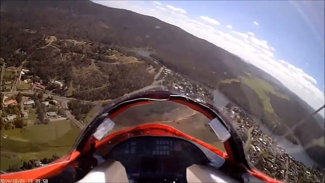 Hobby King T-45 Goshawk FPV Jet First test смотреть онлайн
