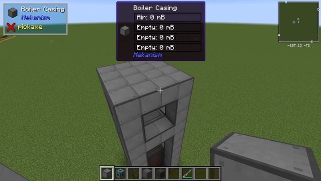 Minecraft Mekanism Boiler Tutorial (used for sodium cooling) смотреть онлайн